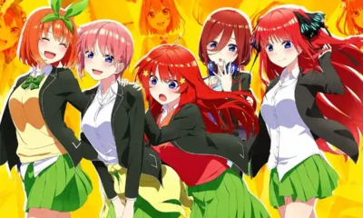 Quintessential Quintuplets - Nakano sisters new anime teaser visual