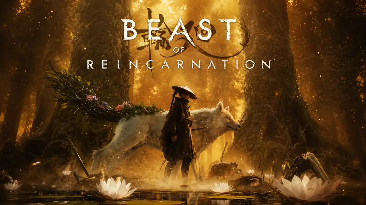 Beast of Reincarnation key art showing Emma and Koo"