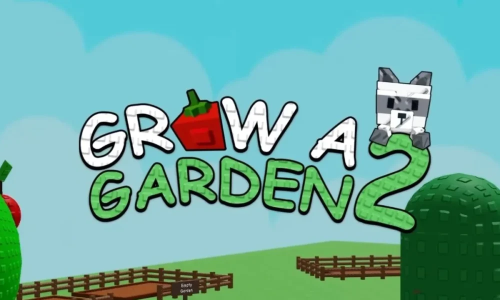 Grow a Garden 2 codes redeem menu in Roblox