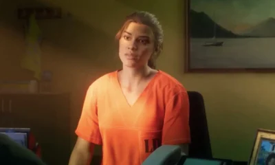 GTA 6 Lucia in prison jumpsuit trailer screenshot