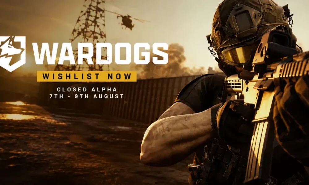 WARDOGS Closed Alpha - 100-player Control Zone battle with helicopter support