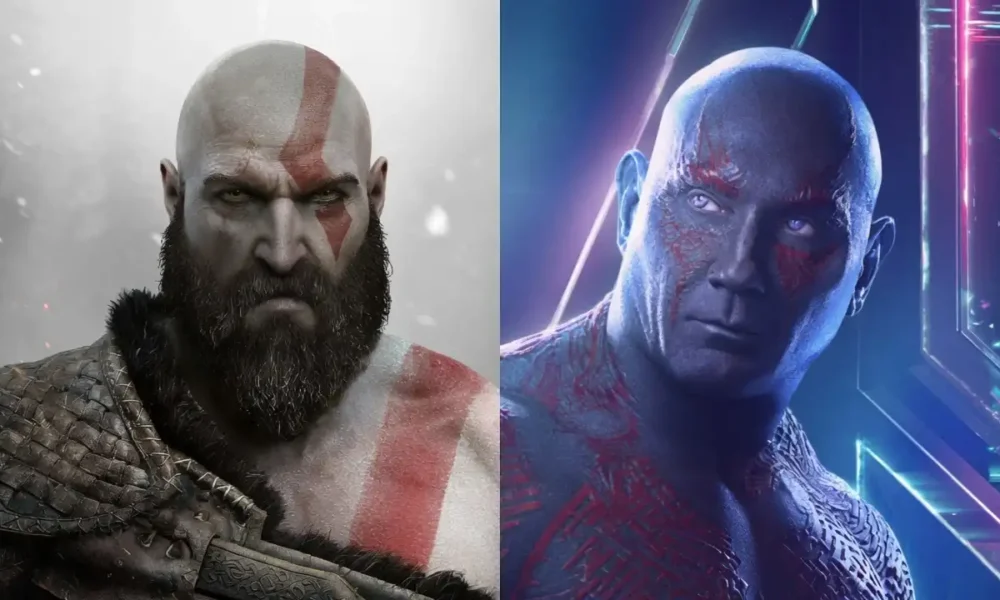 God of War TV show Kratos recast news featuring Dave Bautista