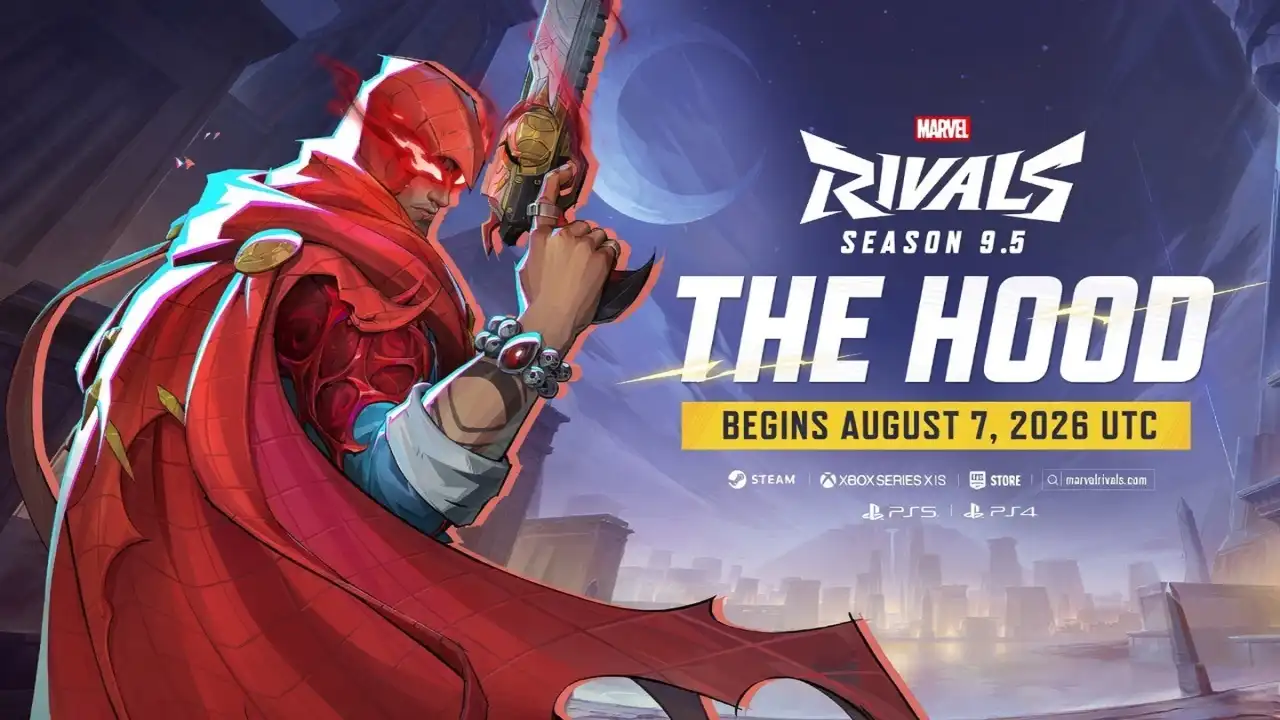 Marvel Rivals Season 9.5 The Hood character reveal art