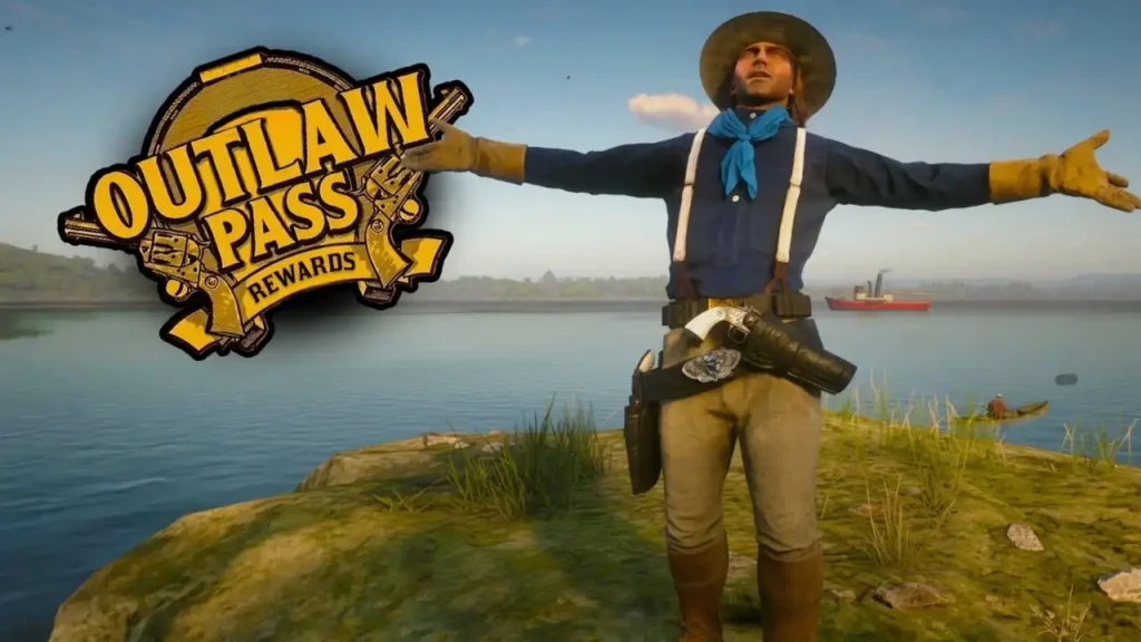 Red Dead Online Frontiersman Outfit cosmetic reward screenshot