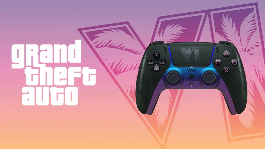 GTA 6 - limited edition black DualSense controller