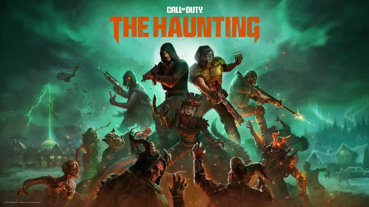 Black Ops 7 Season 6 Doom crossover — Doom Slayer operator key art