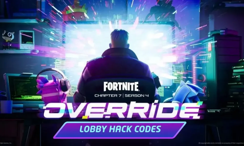 Fortnite Admin Panel codes — in-game lobby redemption menu
