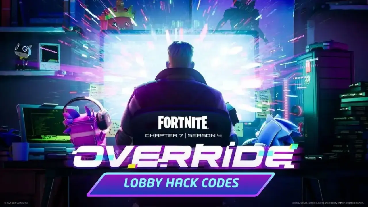 Fortnite Admin Panel codes — in-game lobby redemption menu