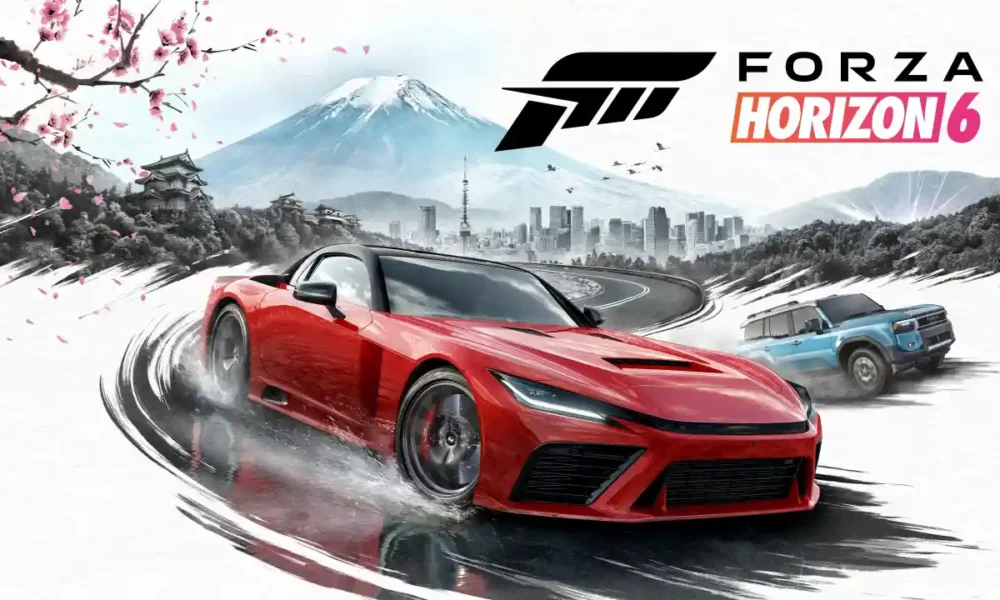 Forza Horizon 6 PS5 — Discover Japan key art