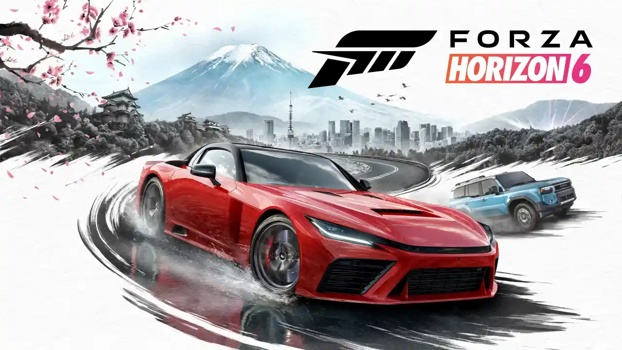 Forza Horizon 6 PS5 — Discover Japan key art