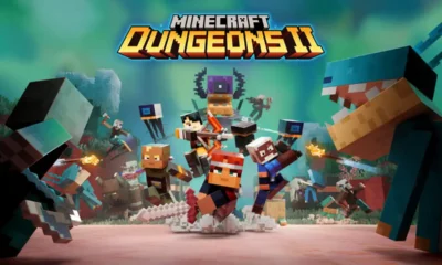 Minecraft Dungeons II - heroes exploring the Sift dimension on launch day