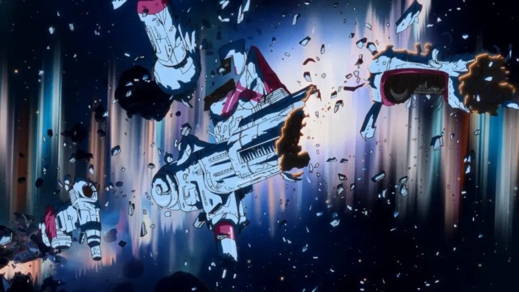Orbitals Switch 2 — retro anime-style cutscene from Studio Massket