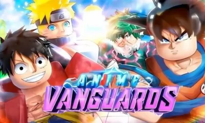Anime Vanguards codes — in-game Profile and Codes redemption menu