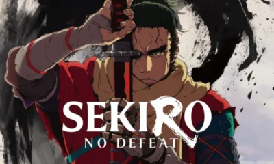 Sekiro: No Defeat — key visual of Wolf and Kuro in falling snow