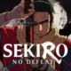 Sekiro: No Defeat — key visual of Wolf and Kuro in falling snow