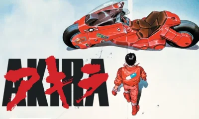 Akira 4K rerelease — Kaneda's motorcycle key art for the IMAX even