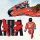 Akira 4K rerelease — Kaneda's motorcycle key art for the IMAX even