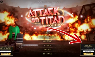 Attack on Titan Revolution - Survey Corps character using ODM gear