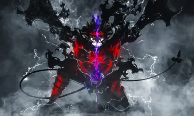 Black Clover Season 2 key art of Asta in Devil Union with Yuno and Noelle