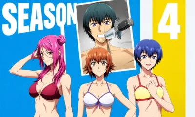 Grand Blue Dreaming Season 4 official announcement key visual