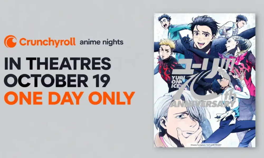 Yuri on Ice 10th anniversary screening - Victor and Yuri key visual