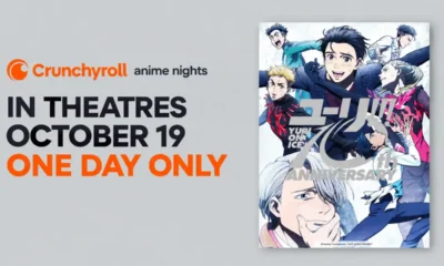 Yuri on Ice 10th anniversary screening - Victor and Yuri key visual