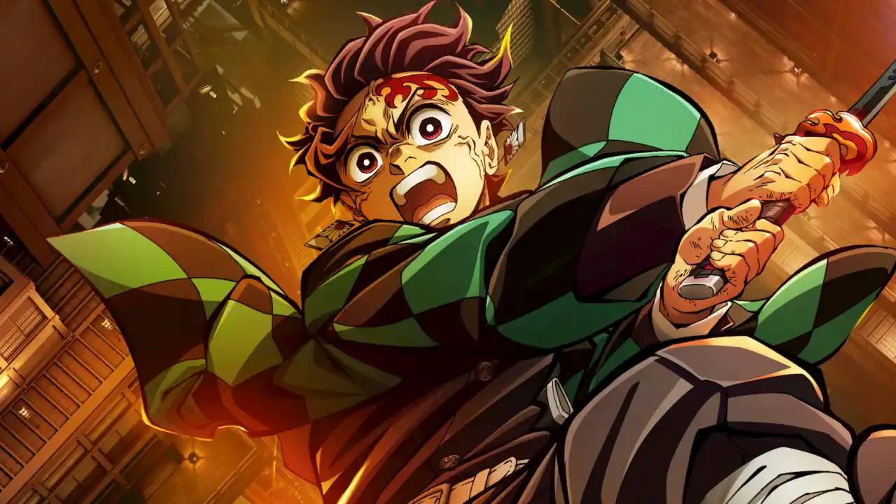 Demon Slayer Infinity Castle Netflix — new key visual for the September 28 release"