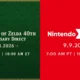 Zelda 40th Anniversary Direct — 40th anniversary key art announcement