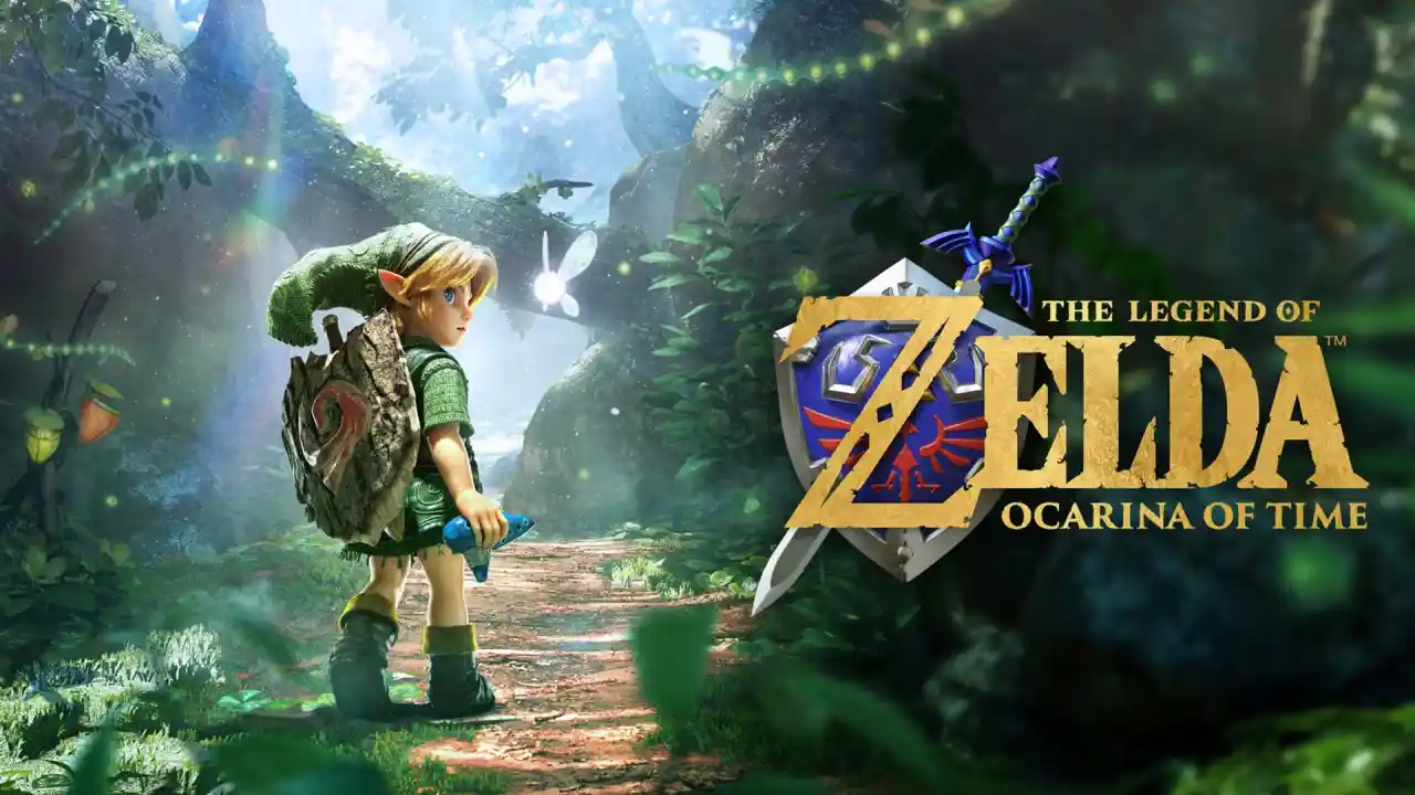 Zelda Ocarina of Time remake - Adult Link in redesigned Hyrule Field