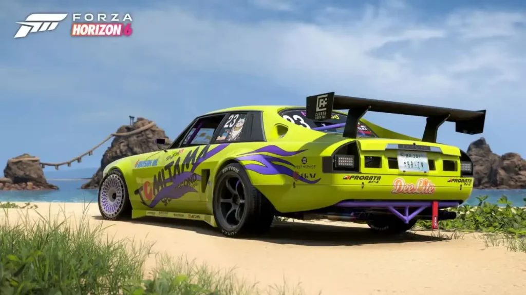 Forza Horizon 6 PS5 — Series 5 Drift Attack update at Shimanoyama Circuit