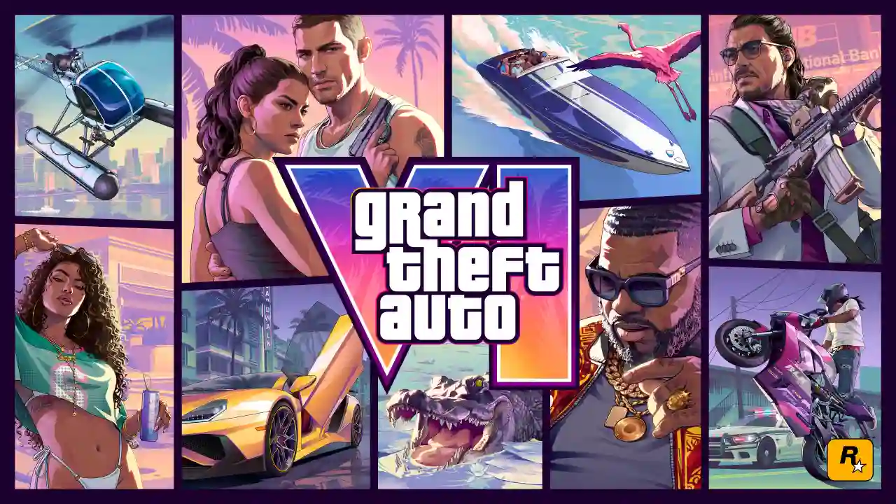 GTA 6 - Lucia and Jason key art ahead of November 19 launch