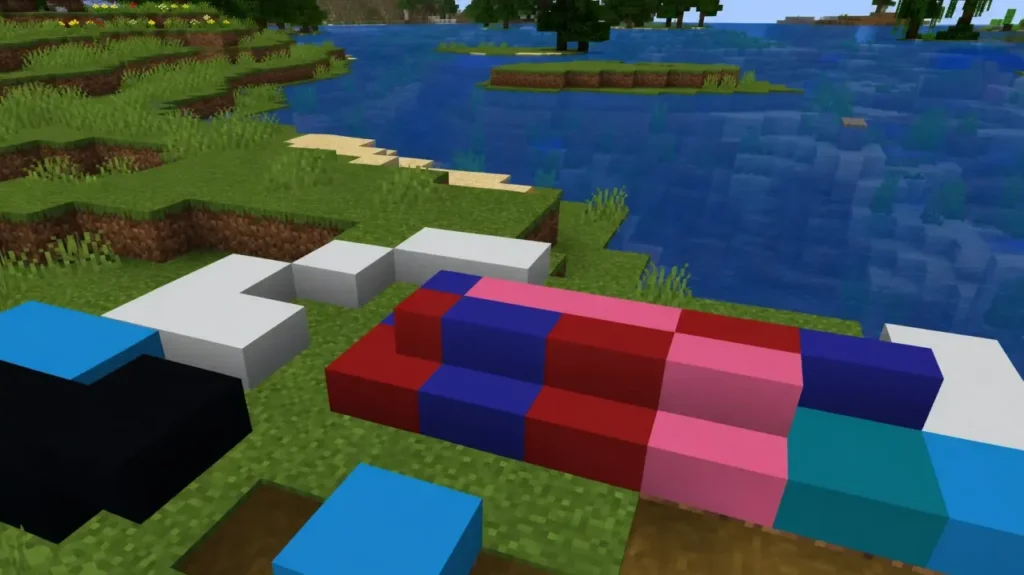 Minecraft 26.3 — new concrete stairs and slabs in all 16 colors