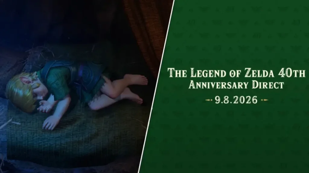 Zelda 40th Anniversary Direct — Ocarina of Time remake teaser still