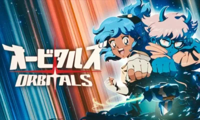 Orbitals Switch 2 — Maki and Omura co-op key art