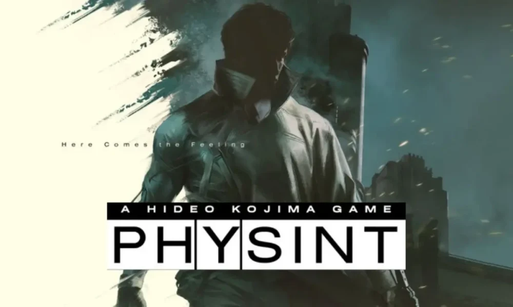 Physint — key art from the original PlayStation State of Play reveal