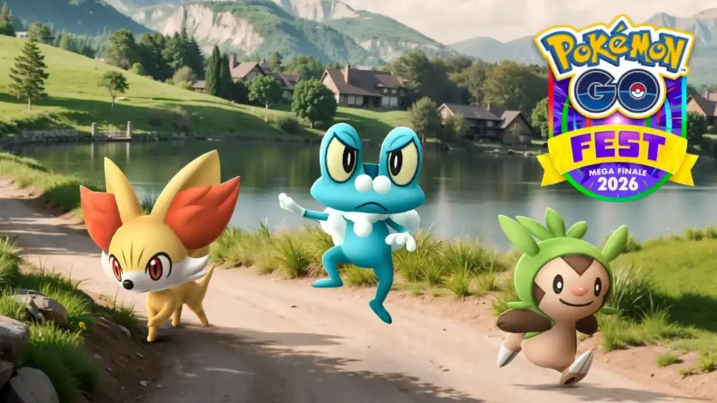 Pokémon GO Mega Finale — Chespin, Fennekin, and Froakie GO Pass choice