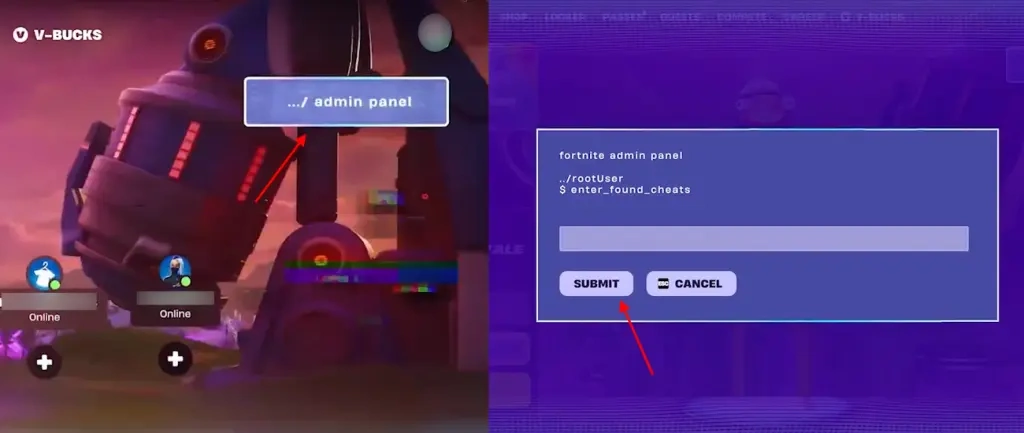 Fortnite Admin Panel codes — Sprite Dust and Extraction Accelerator reward examples