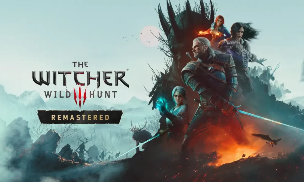 The Witcher 3 Wild Hunt Remastered - Geralt of Rivia key art