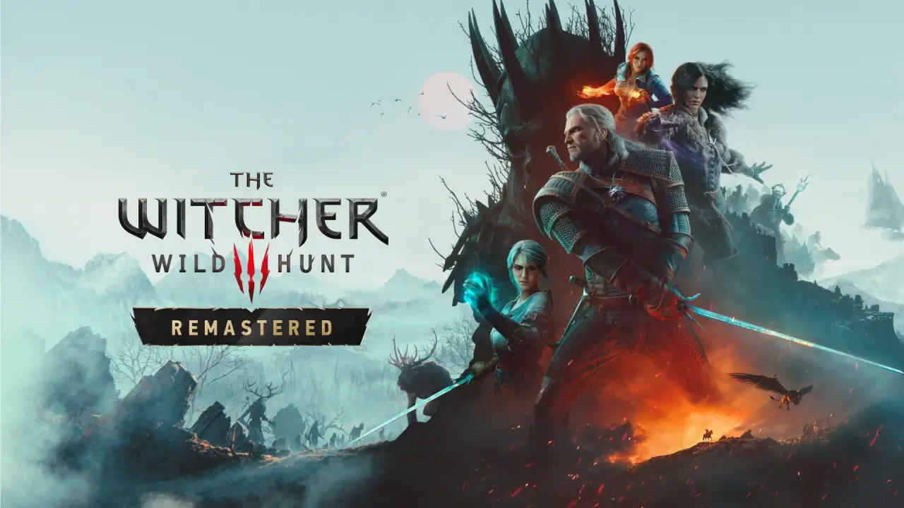 The Witcher 3 Wild Hunt Remastered - Geralt of Rivia key art