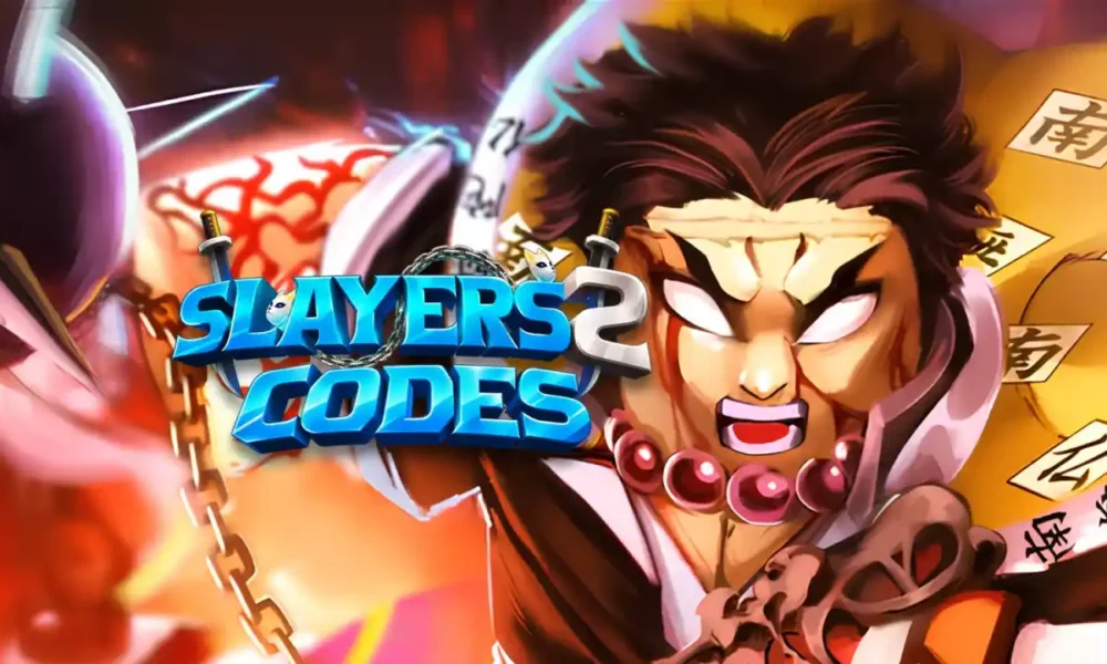 Slayers 2 codes — in-game code redemption text box