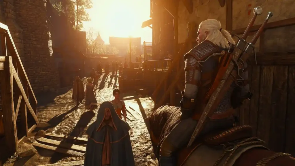 The Witcher 3 Remastered - Nintendo Switch 2 native version screenshot