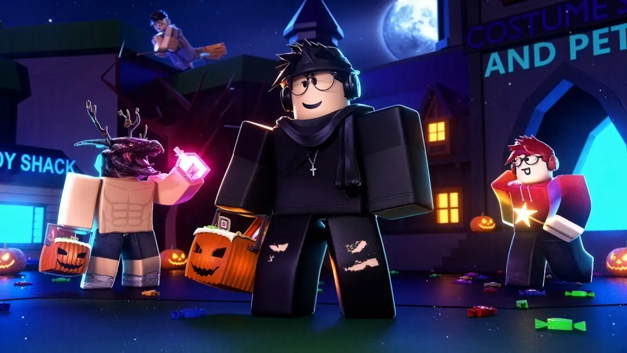 Roblox Halloween codes — Halloween Simulator neighborhood artwork
