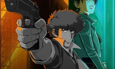 Cowboy Bebop 4K remaster - 25th anniversary visual of Spike Spiegel by Toshihiro Kawamoto