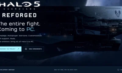 Halo 5 Reforged - Master Chief key art for the unofficial PC project