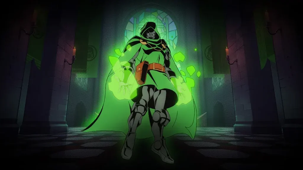 MARVEL Cosmic Invasion DLC gameplay showcasing Castle Doom, superhero combat, and the new run-based action mode