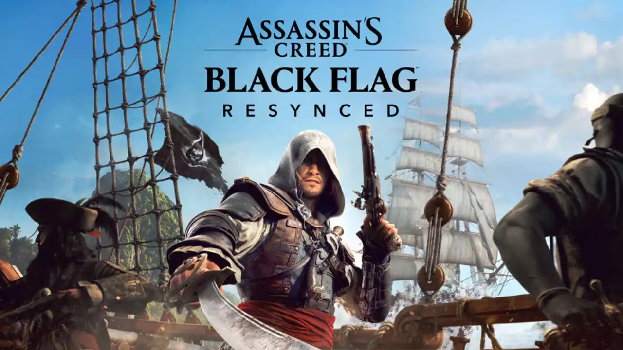 Assassin’s Creed Black Flag Resynced - Edward Kenway sailing into New Game Plus