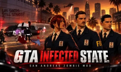 GTA Infected State mod transforms Grand Theft Auto San Andreas into a zombie survival horror game.