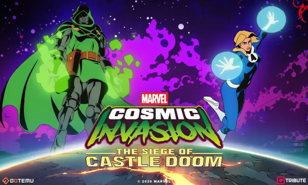 MARVEL Cosmic Invasion The Siege of Castle Doom DLC featuring Doctor Doom and the upcoming fortress challenge