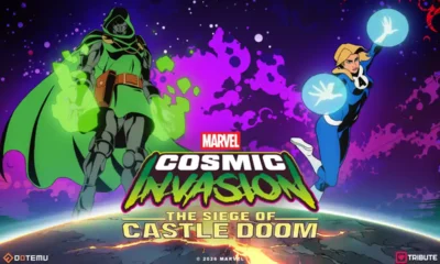 MARVEL Cosmic Invasion The Siege of Castle Doom DLC featuring Doctor Doom and the upcoming fortress challenge