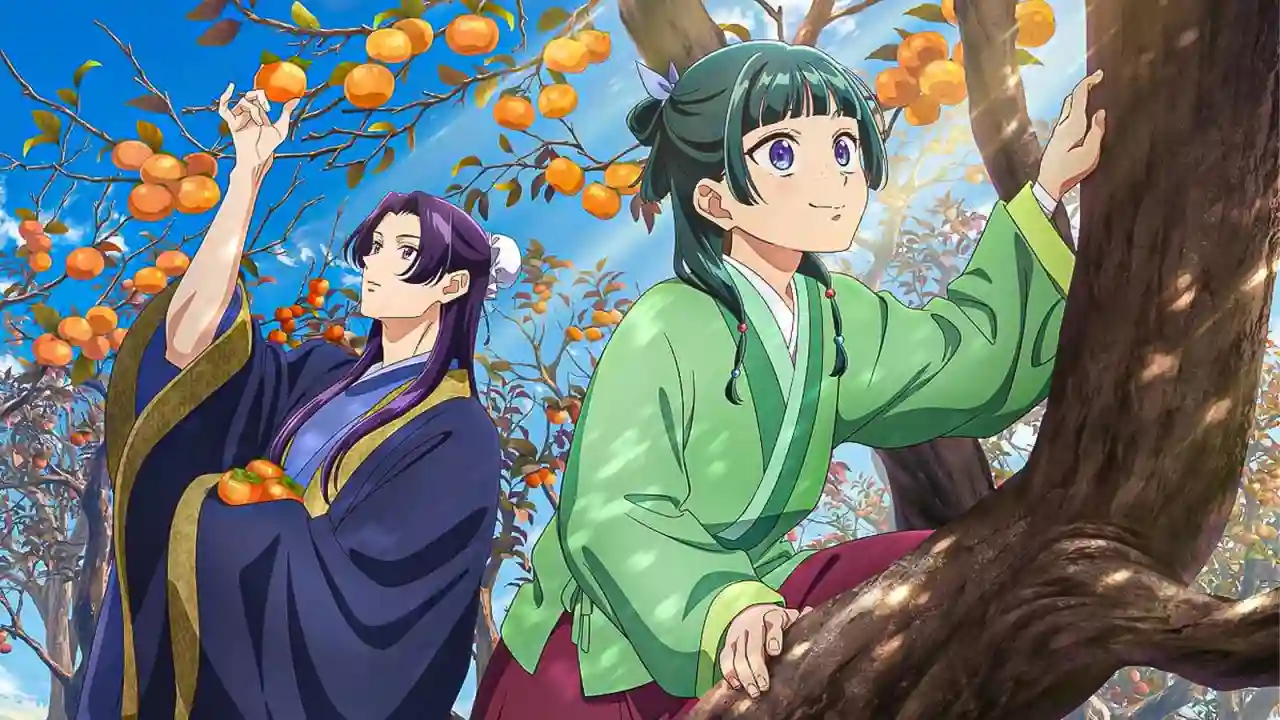 The Apothecary Diaries Season 3 - Maomao and Jinshi key visual